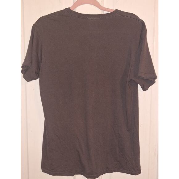 Smileys Rust Bucket Size Medium Gray T-shirt Casual Everyday Lounge Errands - Picture 2 of 4